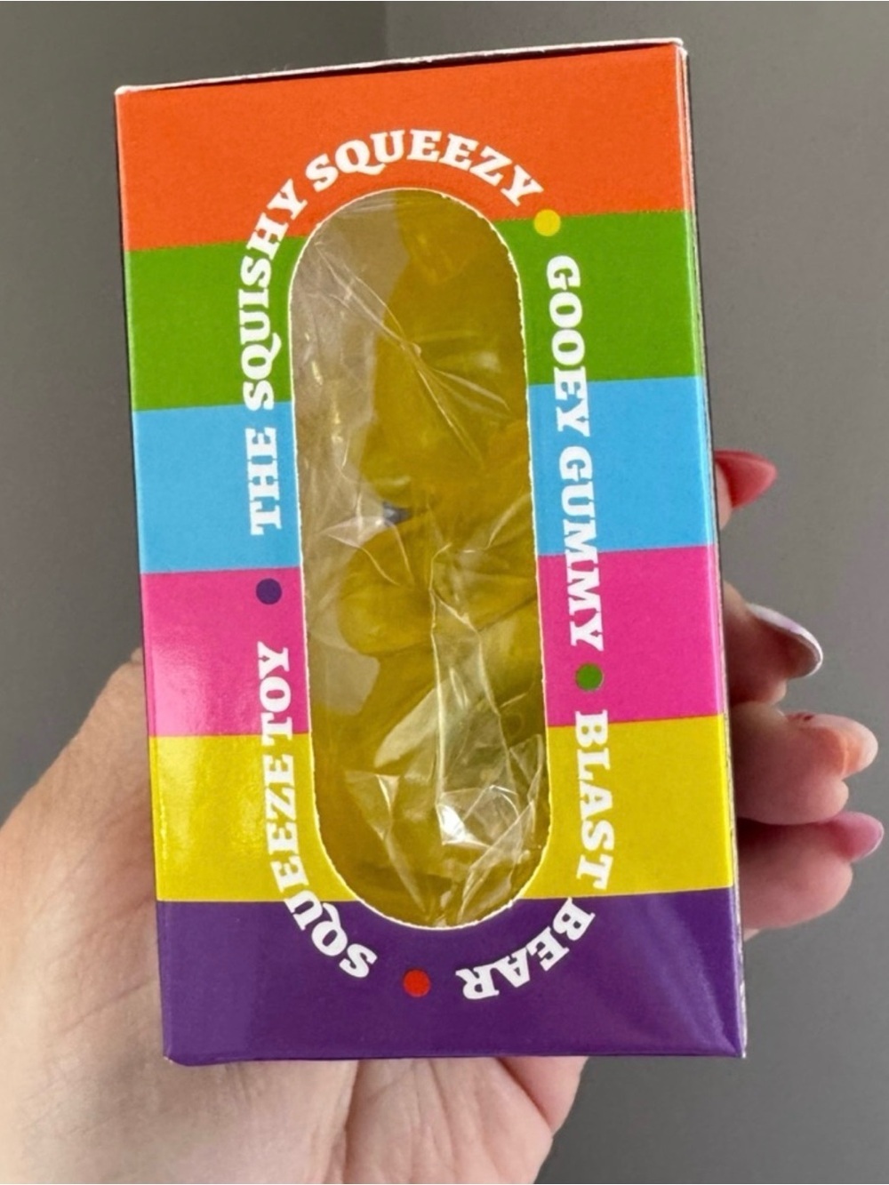 NWT 🏷️ | Gummy Bear | Squish Toy - Yellow Gummy Design - Picture 3 of 4